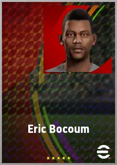 Eric Bocoum eFootball 2026 player card, 67 OVR CF