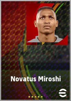 Novatus Miroshi eFootball 2026 player card, 69 OVR LB