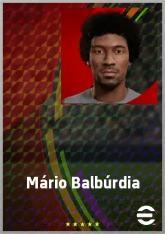 Mário Balbúrdia eFootball 2026 player card, 68 OVR CMF