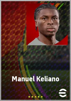Manuel Keliano eFootball 2026 player card, 68 OVR DMF