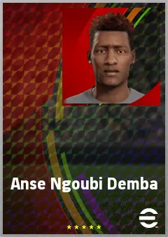 Anse Ngoubi Demba eFootball 2026 player card, 65 OVR GK