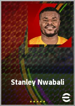 Stanley Nwabali eFootball 2026 player card, 71 OVR GK