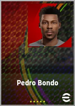 Pedro Bondo eFootball 2026 player card, 67 OVR LB
