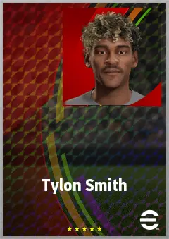 Tylon Smith eFootball 2026 player card, 64 OVR CB