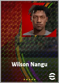 Wilson Nangu eFootball 2026 player card, 65 OVR CB