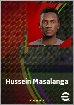 Hussein Masalanga eFootball 2026 player card, 65 OVR GK