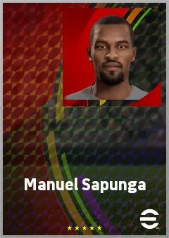 Manuel Sapunga eFootball 2026 player card, 65 OVR GK
