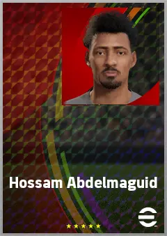 Hossam Abdelmaguid eFootball 2026 player card, 71 OVR CB