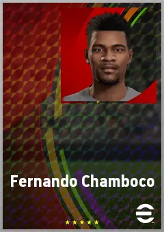 Fernando Chamboco eFootball 2026 player card, 67 OVR CB