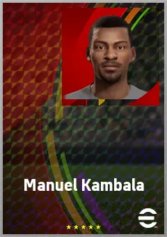 Manuel Kambala eFootball 2026 player card, 69 OVR DMF