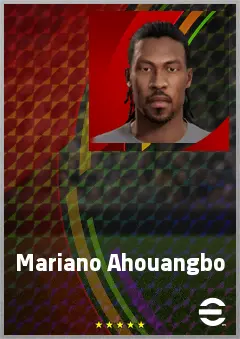 Mariano Ahouangbo eFootball 2026 player card, 65 OVR CMF