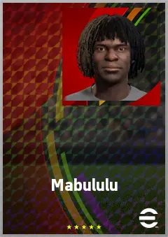 Mabululu eFootball 2026 player card, 71 OVR CF