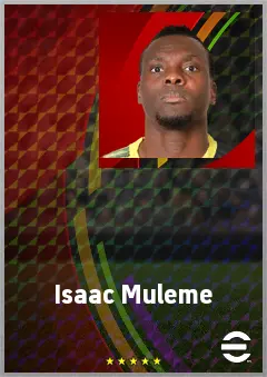 Isaac Muleme eFootball 2026 player card, 63 OVR LB