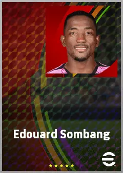 Edouard Sombang eFootball 2026 player card, 63 OVR GK