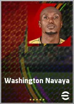 Washington Navaya eFootball 2026 player card, 63 OVR CF