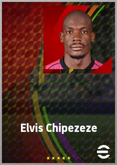 Elvis Chipezeze eFootball 2026 player card, 67 OVR GK