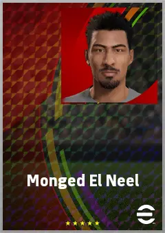 Monged El Neel eFootball 2026 player card, 64 OVR GK