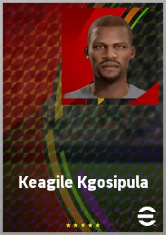 Keagile Kgosipula eFootball 2026 player card, 64 OVR GK