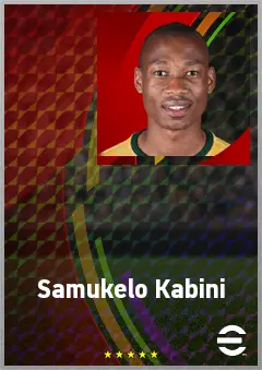 Samukelo Kabini eFootball 2026 player card, 67 OVR LB