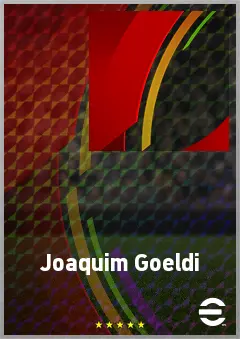 Joaquim Goeldi eFootball 2026 player card, 71 OVR LWF