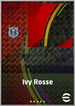 Ivy Rosse eFootball 2026 player card, 75 OVR AMF