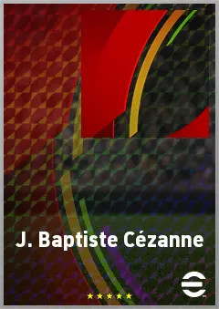 J. Baptiste Cézanne eFootball 2026 player card, 76 OVR CB