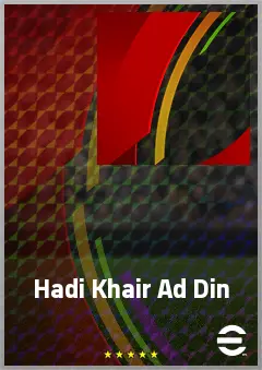 Hadi Khair Ad Din eFootball 2026 player card, 78 OVR RMF
