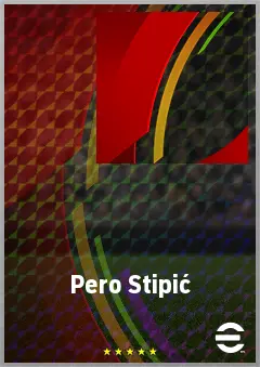 Pero Stipić eFootball 2026 player card, 78 OVR CF
