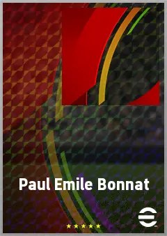 Paul Emile Bonnat eFootball 2026 player card, 75 OVR GK