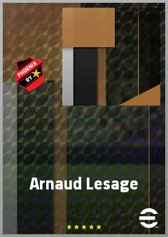 Francis Busser eFootball 2026 player card, 69 OVR CF