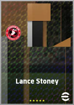 Lance Stoney eFootball 2026 player card, 69 OVR CMF