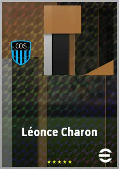 Léonce Charon eFootball 2026 player card, 70 OVR RB