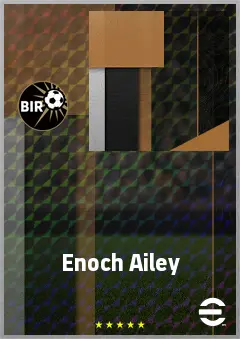 Enoch Ailey eFootball 2026 player card, 69 OVR CF