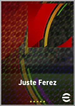 Juste Ferez eFootball 2026 player card, 67 OVR CMF