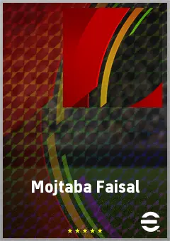 Mojtaba Faisal eFootball 2026 player card, 71 OVR LB