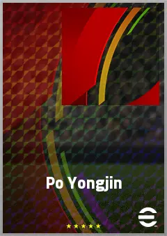Po Yongjin eFootball 2026 player card, 65 OVR GK