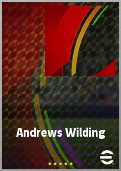 Andrews Wilding eFootball 2026 player card, 73 OVR CB