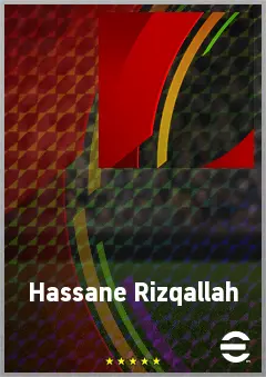 Hassane Rizqallah eFootball 2026 player card, 70 OVR CF