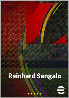 Reinhard Sangalo eFootball 2026 player card, 67 OVR RB