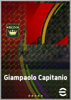 Giampaolo Capitanio eFootball 2026 player card, 60 OVR DMF