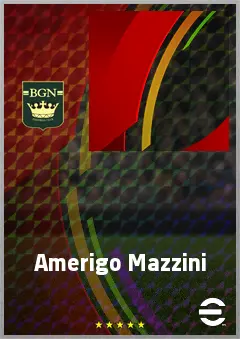 Amerigo Mazzini eFootball 2026 player card, 55 OVR SS