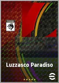 Luzzasco Paradiso eFootball 2026 player card, 53 OVR CB