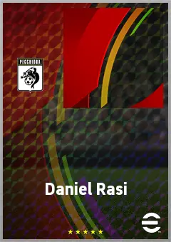 Daniel Rasi eFootball 2026 player card, 56 OVR RB