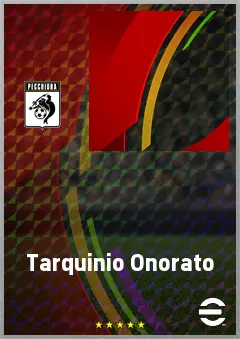 Tarquinio Onorato eFootball 2026 player card, 54 OVR CB