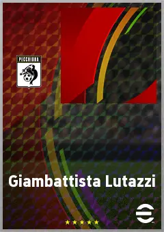 Giambattista Lutazzi eFootball 2026 player card, 60 OVR DMF