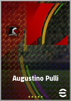 Augustino Pulli eFootball 2026 player card, 60 OVR DMF