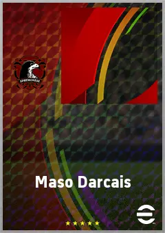 Maso Darcais eFootball 2026 player card, 55 OVR CF