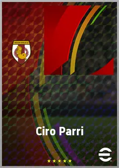 Ciro Parri eFootball 2026 player card, 55 OVR CF