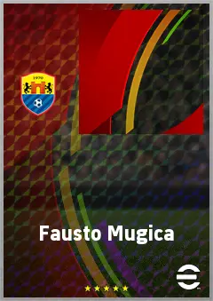 Fausto Mugica eFootball 2026 player card, 55 OVR LB