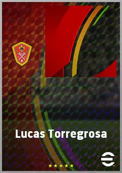 Lucas Torregrosa eFootball 2026 player card, 54 OVR CB